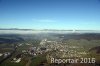 Luftaufnahme UMWELTBELASTUNG/Nebeldecke bei Reiden - Foto Hochnebel-bei-Reiden-LU 2224