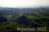 Luftaufnahme Kanton Zug/Menzingen/Menzingen Moraenenlandschaft - Foto Huegel Landschaft 2093