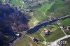 Luftaufnahme EISENBAHN/Bahn bei Spiez - Foto Bahnkreuzung bei Spiez 3229