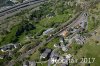 Luftaufnahme EISENBAHN/Ausserberg VS-Bahnstation - Foto Ausserberg Bahnstation 4189