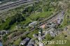 Luftaufnahme EISENBAHN/Ausserberg VS-Bahnstation - Foto Ausserberg Bahnstation 4190