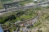 Luftaufnahme EISENBAHN/Ausserberg VS-Bahnstation - Foto Ausserberg Bahnstation 4192