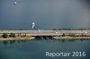 Luftaufnahme EISENBAHN/Bahn bei Melide TI - Foto Bahn bei Melide 8721