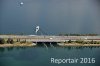 Luftaufnahme EISENBAHN/Bahn bei Melide TI - Foto Bahn bei Melide 8722