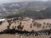 Luftaufnahme HOCHWASSER/Aarau - Foto Aarau Aug 2007 3159