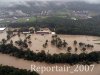 Luftaufnahme HOCHWASSER/Aarau - Foto Aarau Aug 2007 3160