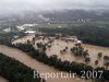 Luftaufnahme HOCHWASSER/Aarau - Foto Aarau Aug 2007 3162