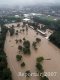 Luftaufnahme HOCHWASSER/Aarau - Foto Aarau Aug 2007 3166