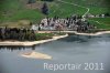 Luftaufnahme Kanton Schwyz/Sihlsee/Sihlsee Tiefstand - Foto Sihlsee 1176