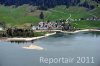 Luftaufnahme Kanton Schwyz/Sihlsee/Sihlsee Tiefstand - Foto Sihlsee 1177