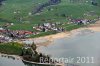 Luftaufnahme Kanton Schwyz/Sihlsee/Sihlsee Tiefstand - Foto Sihlsee 1178