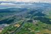 Luftaufnahme Kanton Luzern/Buchrain/Buchrain Region - Foto Autobahnanschluss Buchrain 4266