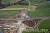 Luftaufnahme AUTOBAHNEN/A2 Anschluss Sempach LU - Foto Autobahn-Ausfahrt Sempach 2988