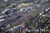 Luftaufnahme EISENBAHN/Biel Bahnhof - Foto Biel Bahnhof 5826