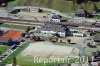 Luftaufnahme HOCHWASSER/Kandersteg Bahnhof - Foto Kandersteg Bahnhof Okt 8126