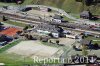 Luftaufnahme HOCHWASSER/Kandersteg Bahnhof - Foto Kandersteg Bahnhof Okt 8127