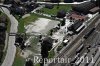 Luftaufnahme HOCHWASSER/Kandersteg Bahnhof - Foto Kandersteg Bahnhof Okt 8132