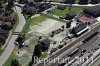 Luftaufnahme HOCHWASSER/Kandersteg Bahnhof - Foto Kandersteg Bahnhof Okt 8133