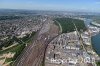 Luftaufnahme EISENBAHN/Rangierbahnhof Muttenz BL - Foto Rangierbahnhof Muttenz 3851