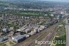 Luftaufnahme EISENBAHN/Rangierbahnhof Muttenz BL - Foto Rangierbahnhof Muttenz 3856