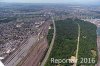 Luftaufnahme EISENBAHN/Rangierbahnhof Muttenz BL - Foto Rangierbahnhof Muttenz 4328