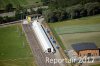 Luftaufnahme Kanton Waadt/Aigle/Verlade-Bahnhof Tamoil - Foto Verladebahnhof Tamoil 4821