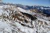 Luftaufnahme SCHNEEMANGEL/Flumserberg - Foto Flumserberg 9051