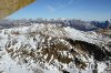 Luftaufnahme SCHNEEMANGEL/Flumserberg - Foto Flumserberg 9052