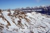 Luftaufnahme SCHNEEMANGEL/Flumserberg - Foto Flumserberg 9070