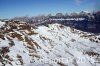 Luftaufnahme SCHNEEMANGEL/Flumserberg - Foto Flumserberg 9072