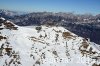 Luftaufnahme SCHNEEMANGEL/Flumserberg - Foto Flumserberg 9076