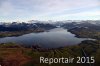 Luftaufnahme Kanton Schwyz/Sihlsee/Sihlsee im Herbst - Foto Sihlsee 8953