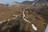 Luftaufnahme UMWELTBELASTUNG/Lenzerheide Schneemangel - Foto Lenzerheide 9437