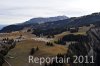 Luftaufnahme UMWELTBELASTUNG/Lenzerheide Schneemangel - Foto Lenzerheide SchneemangelREP 9396