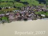 Luftaufnahme HOCHWASSER/Sachseln - Foto Sachseln Aug 2007 3240