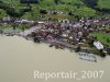 Luftaufnahme HOCHWASSER/Sachseln - Foto Sachseln Aug 2007 3243