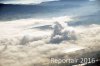 Luftaufnahme UMWELTBELASTUNG/Nebel und Rauch ueber Perlen - Foto Papierfabrik Perlen 2383