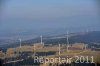 Luftaufnahme WINDENERGIE/Mont Crosin - Foto Windpark Mont-Crosin 9226