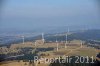 Luftaufnahme WINDENERGIE/Mont Crosin - Foto Windpark Mont-Crosin 9228