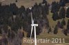 Luftaufnahme WINDENERGIE/Mont Crosin - Foto Windpark Mont-Crosin 9250