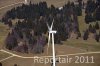 Luftaufnahme WINDENERGIE/Mont Crosin - Foto Windpark Mont-Crosin 9251