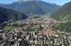 Luftaufnahme Kanton Tessin/Bellinzona - Foto Bellinzona 7064