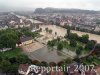 Luftaufnahme HOCHWASSER/Olten - Foto Olten im Aug 2007 3103