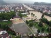 Luftaufnahme HOCHWASSER/Olten - Foto Olten im Aug 2007 3104