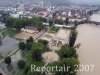 Luftaufnahme HOCHWASSER/Olten - Foto Olten im Aug 2007 3106