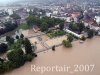 Luftaufnahme HOCHWASSER/Olten - Foto Olten im Aug 2007 3108