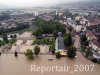 Luftaufnahme HOCHWASSER/Olten - Foto Olten im Aug 2007 3111