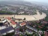 Luftaufnahme HOCHWASSER/Windisch - Foto Bei Windisch Aug 2007 3187