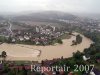 Luftaufnahme HOCHWASSER/Windisch - Foto Bei Windisch Aug 2007 3191