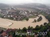 Luftaufnahme HOCHWASSER/Windisch - Foto Bei Windisch Aug 2007 3193